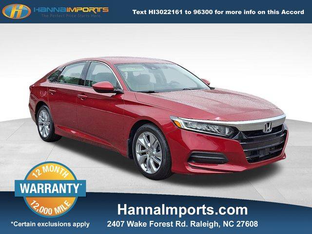 2019 Honda Accord LX — Sedan — 97,966 mi — Raleigh, NC