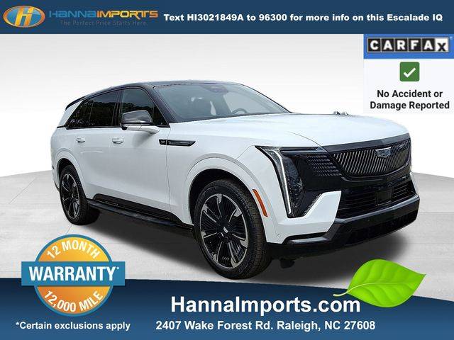 2025 Cadillac Escalade IQ Sport 2 — SUV — 4,690 mi — Raleigh, NC