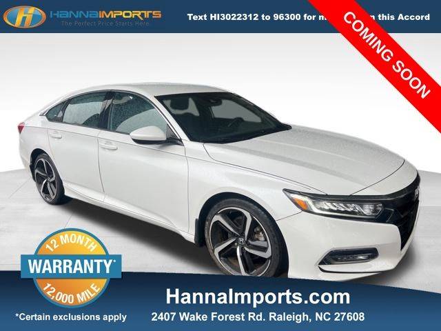 2019 Honda Accord Sport — Sedan — 71,265 mi — Raleigh, NC