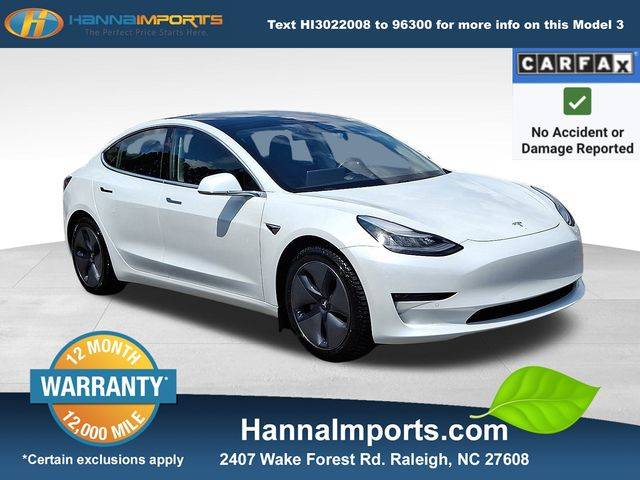 2020 Tesla Model 3 Long Range — Sedan — 79,232 mi — Raleigh, NC