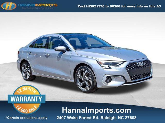2022 Audi A3 Premium Plus — Sedan — 28,323 mi — Raleigh, NC