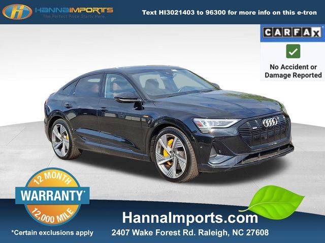 2022 Audi e-tron S line Prestige — SUV — 13,597 mi — Raleigh, NC