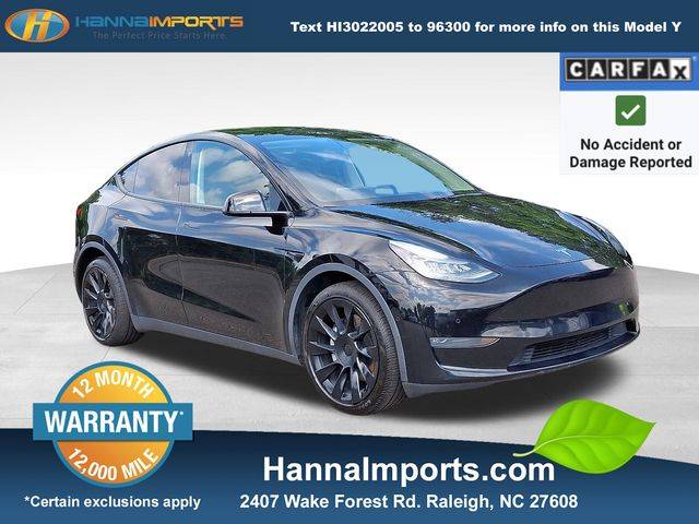 2021 Tesla Model Y Long Range — SUV — 89,575 mi — Raleigh, NC