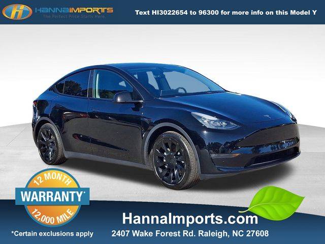 2021 Tesla Model Y Long Range — SUV — 55,617 mi — Raleigh, NC