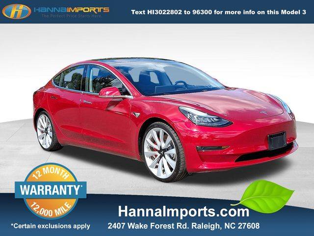 2018 Tesla Model 3 Long Range — Sedan — 13,668 mi — Raleigh, NC
