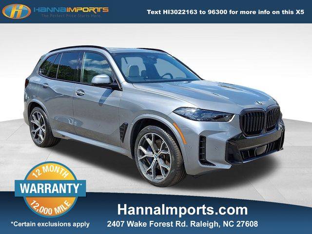 2024 BMW X5 40i — SUV — 17,303 mi — Raleigh, NC