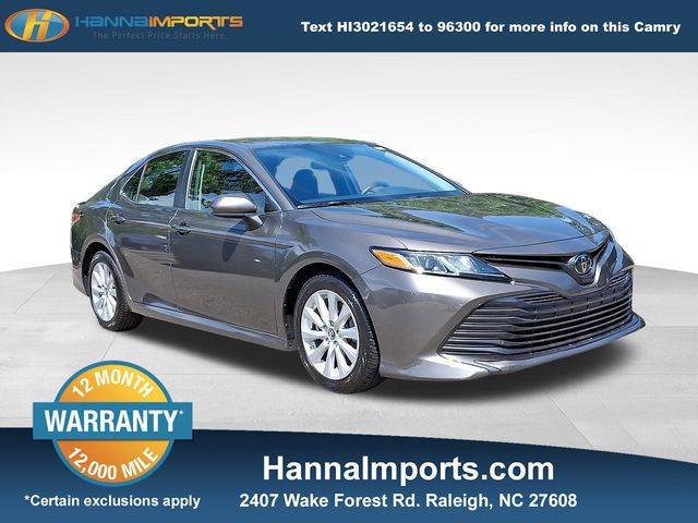 2019 Toyota Camry LE — Sedan — 50,777 mi — Raleigh, NC