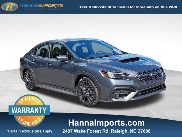 2024 Subaru WRX Premium — Sedan — 17,402 mi — Raleigh, NC