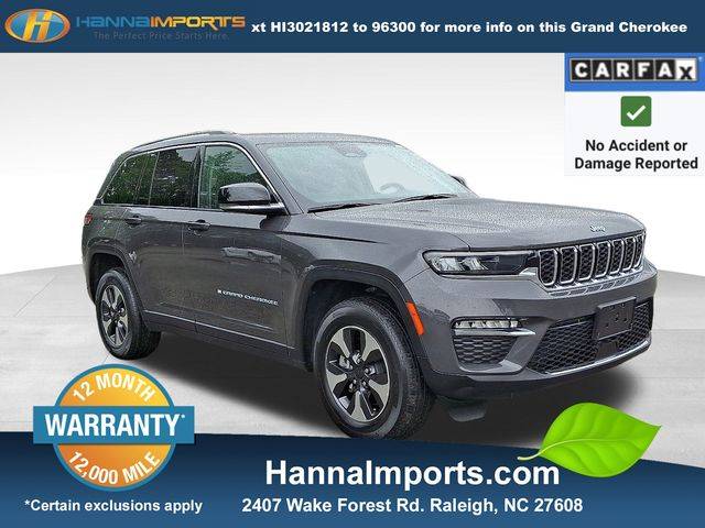 2023 Jeep Grand Cherokee 4xe — SUV — 44,989 mi — Raleigh, NC