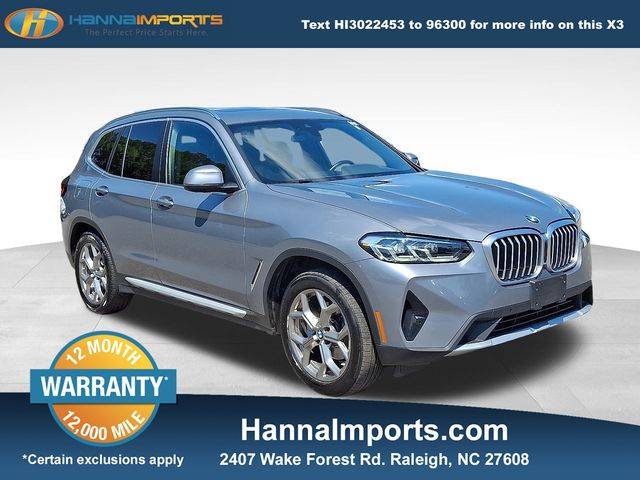 2024 BMW X3 30i — SUV — 35,212 mi — Raleigh, NC