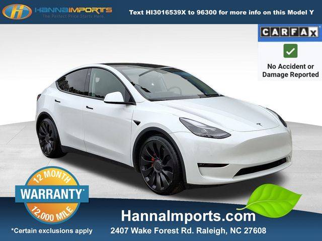 2022 Tesla Model Y Performance — SUV — 43,025 mi — Raleigh, NC