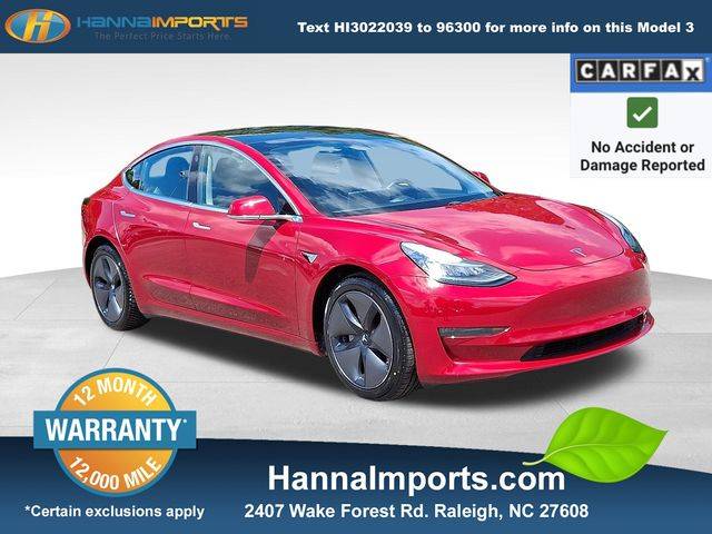 2018 Tesla Model 3 Long Range — Sedan — 76,776 mi — Raleigh, NC