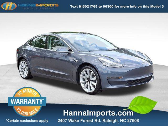 2020 Tesla Model 3 Standard Range — Sedan — 50,307 mi — Raleigh, NC