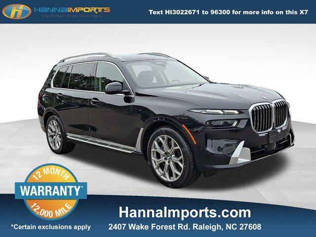 2024 BMW X7 40i — SUV — 44,814 mi — Raleigh, NC