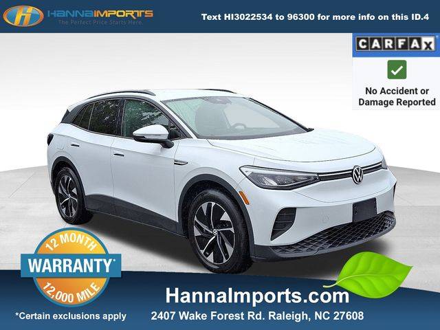 2021 Volkswagen ID.4 Pro — SUV — 34,383 mi — Raleigh, NC