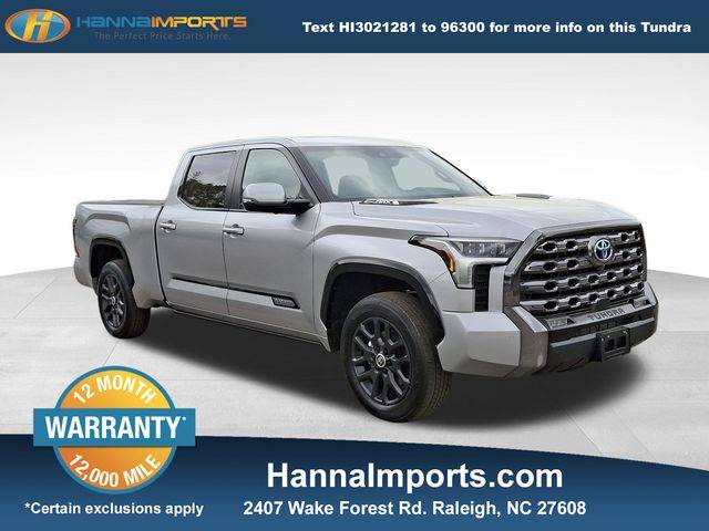 2024 Toyota Tundra Hybrid Platinum — Pickup Truck — 35,938 mi — Raleigh, NC