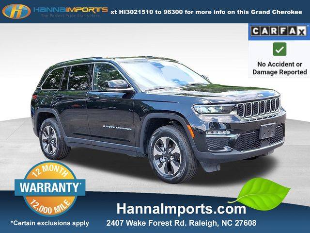 2023 Jeep Grand Cherokee 4xe — SUV — 55,515 mi — Raleigh, NC