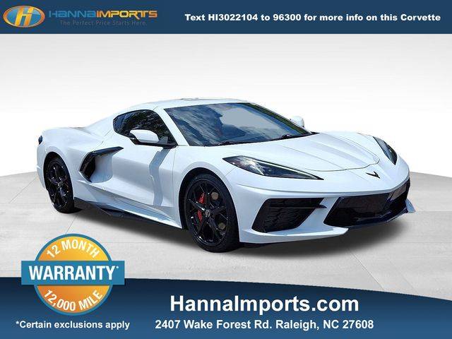 2021 Chevrolet Corvette 1LT — Coupe — 26,341 mi — Raleigh, NC
