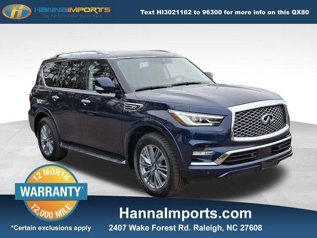 2024 INFINITI QX80 LUXE — SUV — 35,950 mi — Raleigh, NC