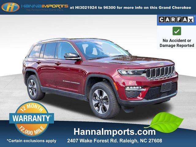 2023 Jeep Grand Cherokee 4xe — SUV — 56,838 mi — Raleigh, NC