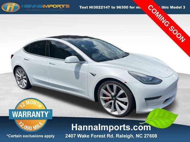 2018 Tesla Model 3 Long Range — Sedan — 100,023 mi — Raleigh, NC