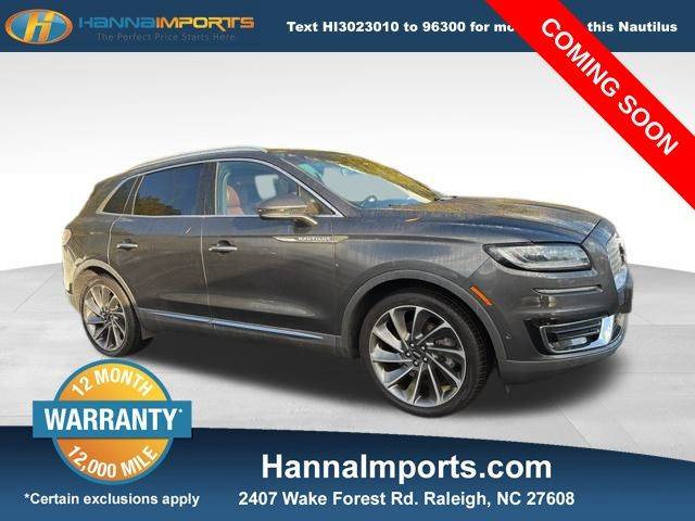 2020 Lincoln Nautilus Reserve — SUV — 88,859 mi — Raleigh, NC