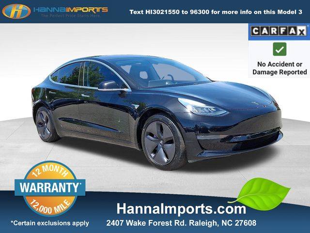2018 Tesla Model 3 Mid Range — Sedan — 45,210 mi — Raleigh, NC