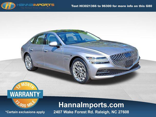 2021 Genesis G80 2.5T — Sedan — 36,561 mi — Raleigh, NC