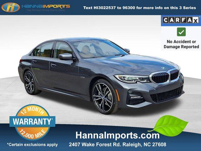 2022 BMW 3 Series 330e — Sedan — 91,878 mi — Raleigh, NC