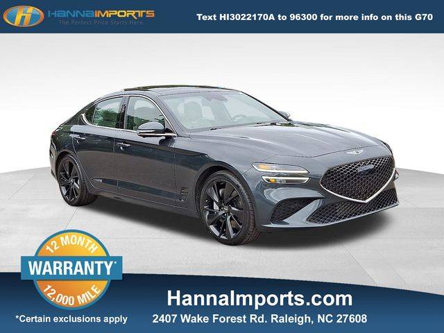 2023 Genesis G70 3.3T — Sedan — 30,341 mi — Raleigh, NC