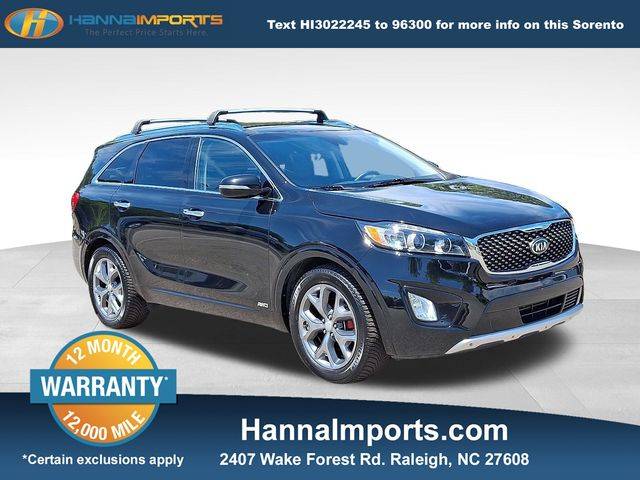 2017 Kia Sorento SX V6 — SUV — 86,216 mi — Raleigh, NC