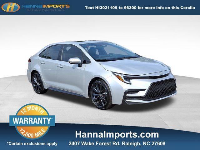 2024 Toyota Corolla XSE — Sedan — 17,664 mi — Raleigh, NC