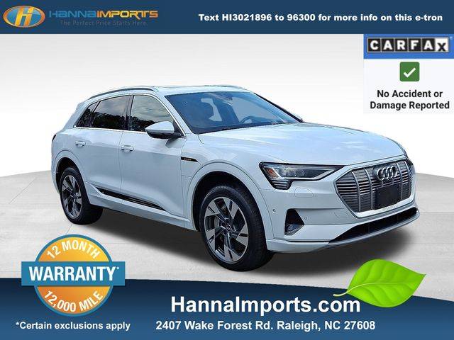 2022 Audi e-tron Premium Plus — SUV — 33,178 mi — Raleigh, NC