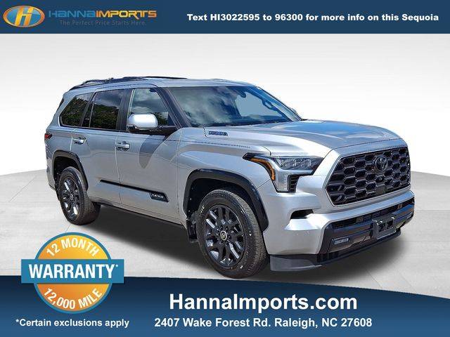 2024 Toyota Sequoia Platinum — SUV — 23,227 mi — Raleigh, NC