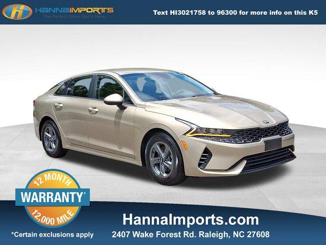 2021 Kia K5 LXS — Sedan — 31,546 mi — Raleigh, NC