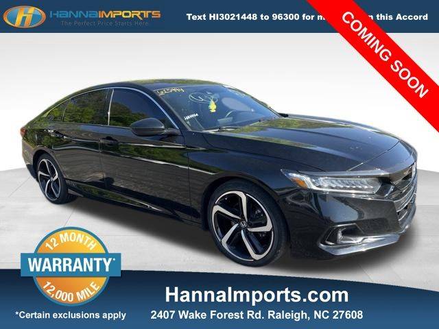 2021 Honda Accord Sport — Sedan — 30,832 mi — Raleigh, NC