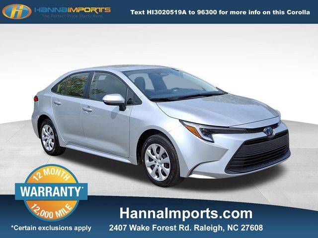 2024 Toyota Corolla Hybrid LE — Sedan — 20,566 mi — Raleigh, NC