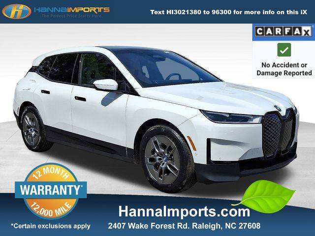 2022 BMW iX xDrive50 — SUV — 16,621 mi — Raleigh, NC