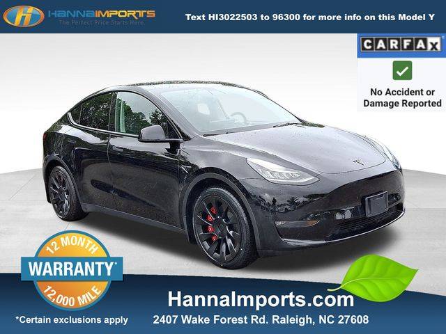 2022 Tesla Model Y Long Range — SUV — 37,254 mi — Raleigh, NC