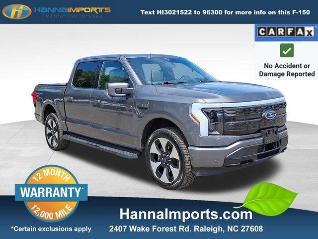 2022 Ford F-150 Lightning Platinum — Pickup Truck — 14,932 mi — Raleigh, NC
