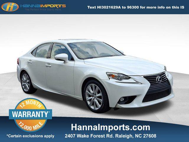 2015 Lexus IS IS 250 — Sedan — 88,816 mi — Raleigh, NC