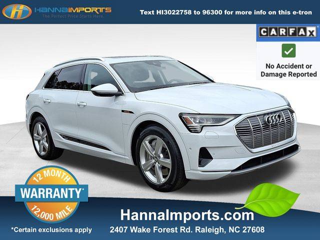 2019 Audi e-tron Premium Plus — SUV — 44,171 mi — Raleigh, NC