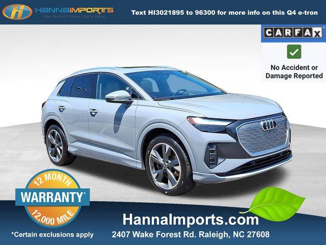 2022 Audi Q4 e-tron Premium — SUV — 49,095 mi — Raleigh, NC