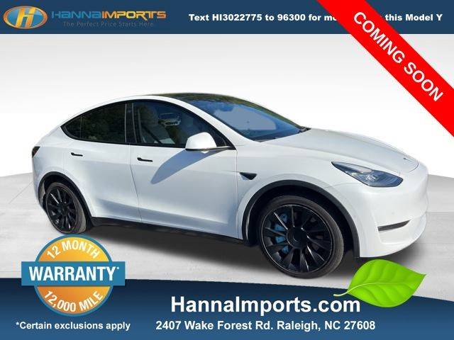 2021 Tesla Model Y Long Range — SUV — 82,767 mi — Raleigh, NC