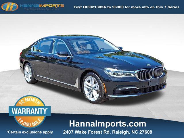2018 BMW 7 Series 750i — Sedan — 93,672 mi — Raleigh, NC