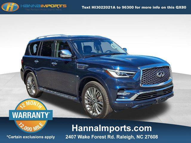 2019 INFINITI QX80 LUXE — SUV — 92,352 mi — Raleigh, NC
