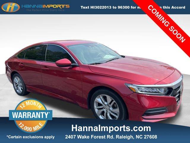 2019 Honda Accord LX — Sedan — 76,610 mi — Raleigh, NC