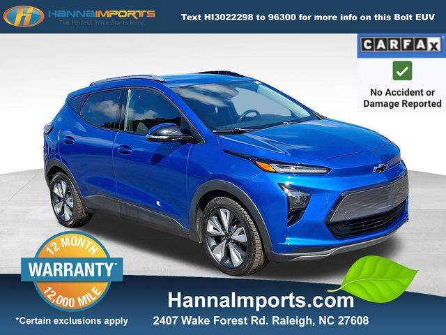 2022 Chevrolet Bolt EUV LT — SUV — 36,578 mi — Raleigh, NC