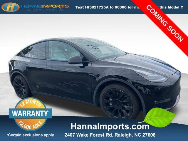 2021 Tesla Model Y Long Range — SUV — 76,204 mi — Raleigh, NC