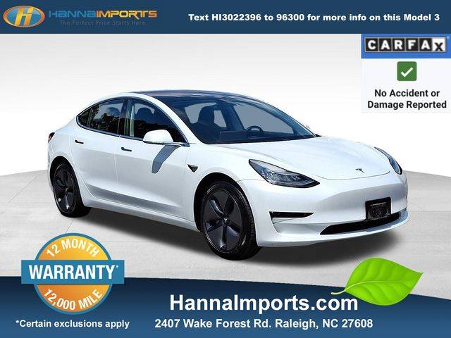 2018 Tesla Model 3 Long Range — Sedan — 47,259 mi — Raleigh, NC